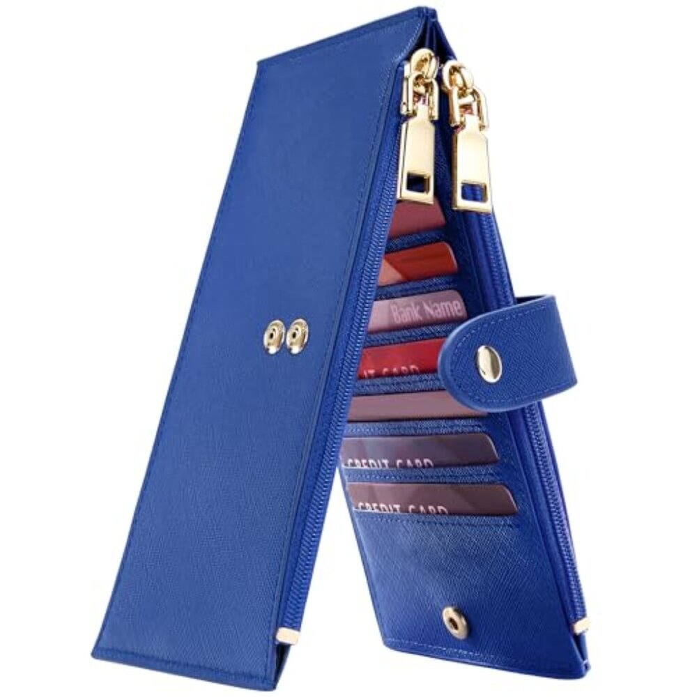RFID Wallet Women Large Size Bifold Multi Card Wallet Case